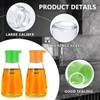 LNQ LUNIQI 2Pcs Soy Sauce Container Dispenser Leakproof Vinegar Dispenser