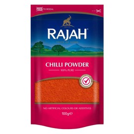 Rajah Spices Chilli Powder | Lal Mirch Powder | Mirch Powder | Chilli | Red Chilli Powder | Hot Chilli Powder | (100g)