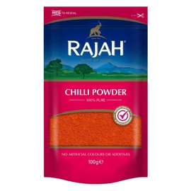 Rajah Spices Chilli Powder | Lal Mirch Powder | Mirch Powder | Chilli | Red Chilli Powder | Hot Chilli Powder | (100g)