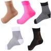 Healvian 2pairs Compression Socks for Plantar Support Elastic Ankle Protector