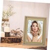 iplusmile Wooden Photo Frame Desk Standing Photo Display Holder Natural
