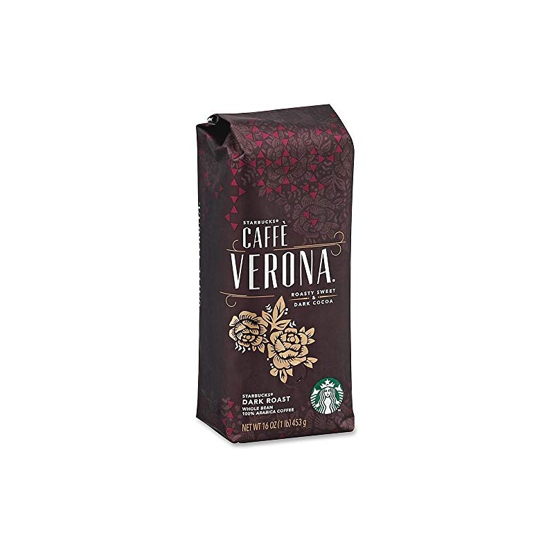 Starbucks Caffe Verona 1 lb. Whole Bean Coffee Whole Bean