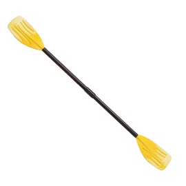 Kids Kayak Paddle for River Tubing and Water Adventures | Double-Sided Oars Ideal for Young Paddlers or on River Runs, Lakes, and Streams | Lightweight, Easy-to-Use Black 185cm (73 inch)