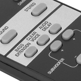 Soundbar Remote Control for Yamaha, Replacement ATS1050 SRT700 Bar Controls Speaker YAS105 ATS 1050 700 YAS 105 Etc