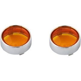 Custom Dynamics PB-B-BEZ-CA Bullet Bezels For ProBEAM Turn Signal - Chrome