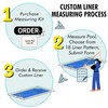 Freetime Fun Custom Pool Liner for Inground Pool. Oval, Grecian,