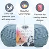 Lion Brand Vanna's Choice Dusty Blue 860-108 (3-Skeins - Same