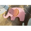 Baby Shower Garland Pink Elephant Bunting Decorations Nursery Decorations Birthday