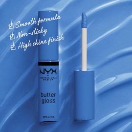 NYX PROFESSIONAL MAKEUP - Butter Gloss, Madeleine, 0.27 onzas