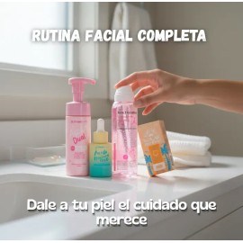 Kit Rutina Facial Completa Ultramo Hidratación Y Protección
