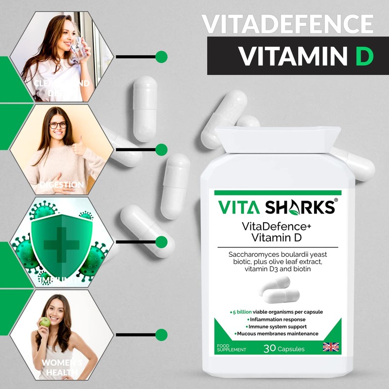 VitaDefence+ Vitamin D Complex - Immune Defence Boosting Formula |