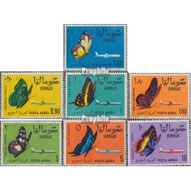 somalia 24-30 (complete.issue.) unmounted mint/never hinged ** MNH 1961 Butterflies (Stamps for collectors) Butterflies