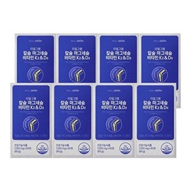 Realgram [Realgram] [Realgram] Calcium Magnesium Vitamin K2 D3 1,000mg x 60 tablets 8 boxes / [리얼그램][리얼그램] 칼슘 마그네슘 비타민 K2 D3 1,000mg x 60정 8박스