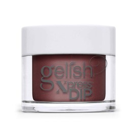 Gelish Xpress Dip Red Alert Color Dip Powder, Red Nail Dip Powder, Red Nail Dip, 1.5 ounce