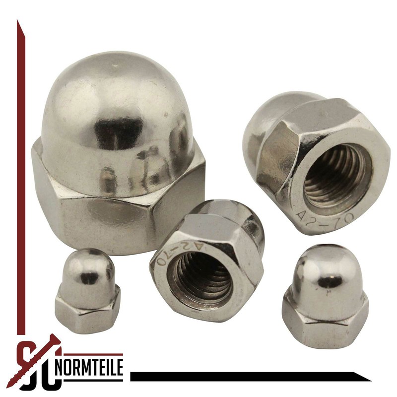 Cap Nuts (High Shape) - M4 - (Pack of 25)