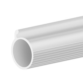 DGSL 16FT Garage Door Seals Bottom Rubber, P Bulb Garage Door -Stripping for Weatherproofing Strip Replacement Overhead Door（White）