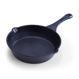 Wonderchef Forza Pre Seasoned 19 cm Cast Iron Fry Pan | Black Small Black