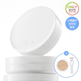 VDL Coverstain High Cover Cushion Set - [SET] A02 (+Refill, Pore Brush)