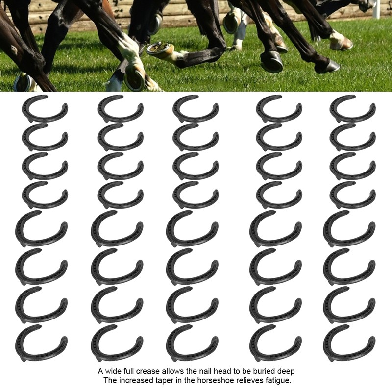 10 Sets High Quality Q235 Forged Steel Horseshoes Equestrian Sport