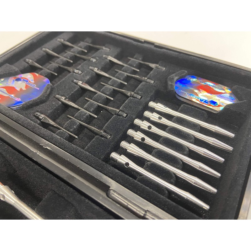 Empire®Dart Set of 6 Chrome Tournament Darts in Duo Box