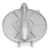 Tortilla Press 7.7in Rust Proof Aluminum Alloy Silver Heavy Duty