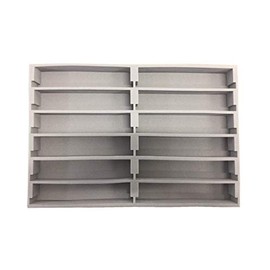 A4 Book Type N Gauge Vehicle Storage Case, Replacement for 12 Car Storage Insoles