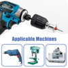 Mesee 5 Pieces Countersink Drill Bits with Depth Stop, 8mm