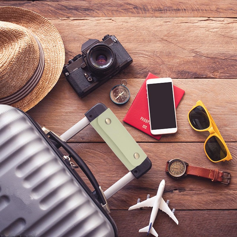 TENDYCOCO 2Pcs Luggage Handle Wraps for Suitcase Soft Bag Handle