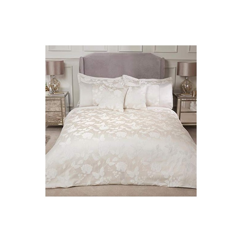 Emma Barclay Butterfly Meadow - Embellished Jacquard Duvet Set in