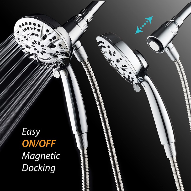 AquaDance New Magnetic Guidance Docking System - High-Pressure 8-setting Handheld