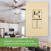Legrand Pass & Seymour LSDC163PIV 300W LS Series Preset Dimmer