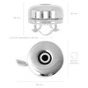 Simplbikes Timbre Campana Bicicleta Ring Ding Alto Volumen Cromado