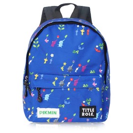 Title Roll 20769057 Backpack Pikmin B5 Storage, Large Capacity, Goods, For Excursions, Travels, Kindergarten, Kids,, navy, F