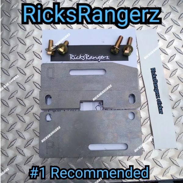 RicksRangerz 98-11 Ford Ranger V8 Motor Mounts Plate Mount Kit.