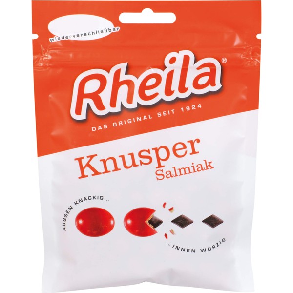 Rheila Knusper Salmiak, 90 g Candies