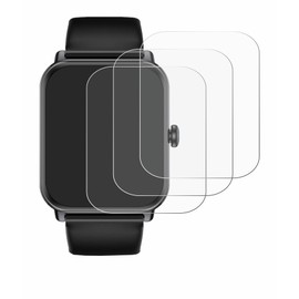 Savvies Screen Protector for Bekomiya Smartwatch 1.83 Inch Ultra Transparent Pack of 6