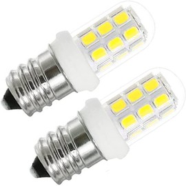 ZSSXOLED C7 E12 LED Bulbs Salt Lamp Light Bulb Replacement for 15W Himalayan Salt Lamps, Night Light Bulbs, Chandeliers, C7 LED Bulbs, 6000K 2Pack