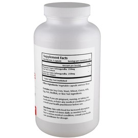 One Planet Nutrition Nano Ashwagandha Root & Leaf 500 mg Veggie Capsules (120 Servings), 10:1 Extract, Supports Hormone & Neurological Function, Non-GMO, Vegan, Gluten-Free