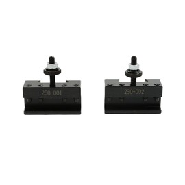 TJHSM OXA 250-000 Quick Change Tool Post Set Turning Facing and Boring Holders 250-001 and 250-002 for Lathe Tool Post Holder