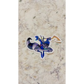 Sticker Surplus Sly Cooper Sticker l Gloss or Holographic Laminate l Waterproof Decal - Large - Gloss