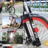 AirTag Bicycle Mount, Hidden AirTag Bicycle Reflector, Splash-proof Housing Including