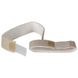 Flents Finger & Toe Wraps, Compression Bandage Supports & Aligns, 2 Straps with Hook & Loop Closure Black