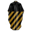 Barber Flow Pro Out Gold Satin Cutting Cape | Adjustable