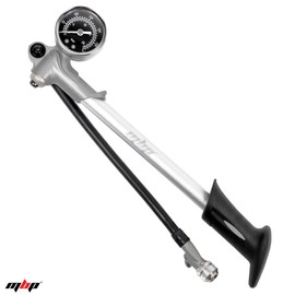 MBP Bicycle High Pressure Shock Pump (300 Psi Max) Front Forks and Rear Suspension, Special Pump Head with Lever Lock
