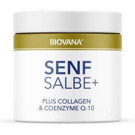 BIOVANA Senfsalbe Plus | versorgt mit intensiver Feuchtigkeit | aus geprüften Rohstoffen | 100 ml Inhalt