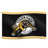 Hamilton Tigercats Flag Deluxe Silk Fabric Fans Support CFL Team