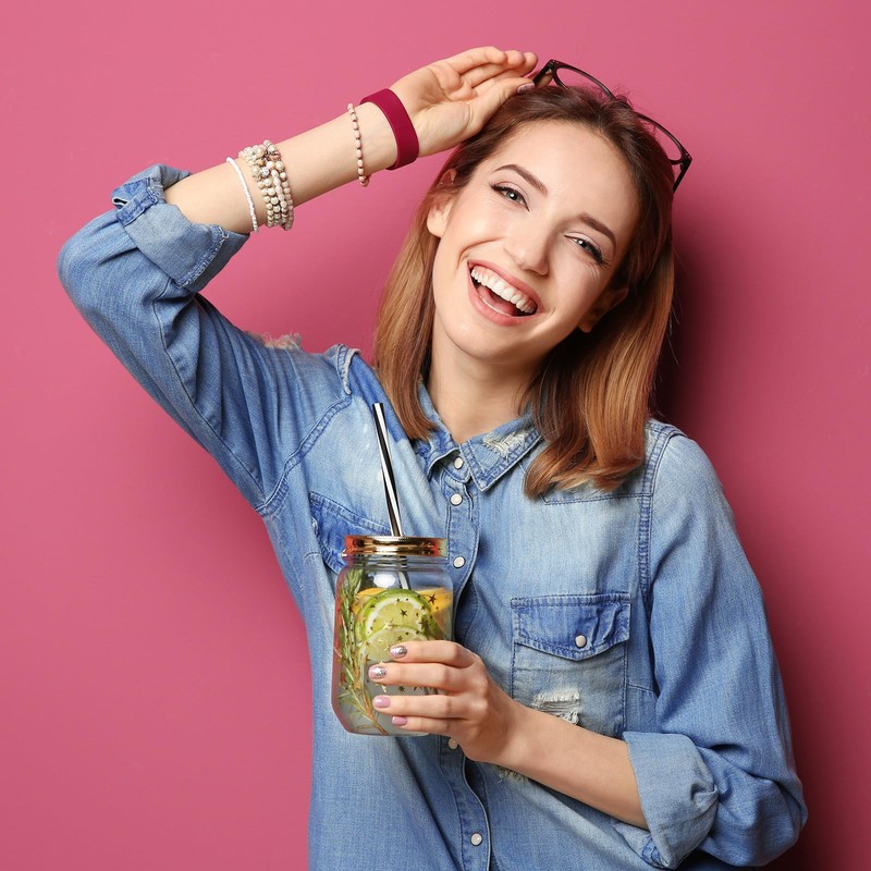 sourcing map 6 Pcs Regular Mouth Mason Jar Lids with
