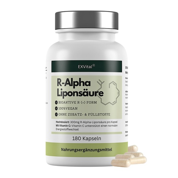 EXVital® R-Alpha Lipoic Acid, High Dose with 300 mg per