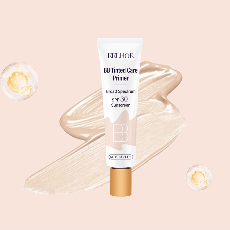2Pcs BB Blur Tinted Moisturizer SPF 30,BB Cream Tinted Moisturizer,