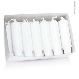 Wiedemann 12er Lampionkerzen 80/20mm (Weiß)